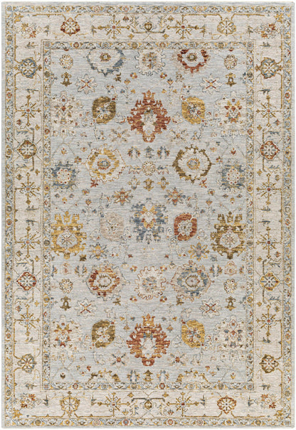 Luklukan Oushak Style Floral Rug
