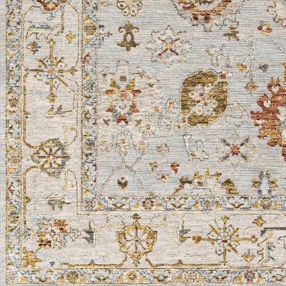 Luklukan Oushak Style Floral Rug
