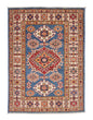 Super Kazak (2'11"x4'00") denim blue/ivory