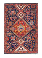 Afghan Qashqai (2'08"x3'10") blue/red