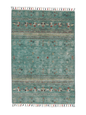 Afghan Gabbeh (2'07"x3'10") light green