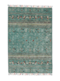 Afghan Gabbeh (2'07"x3'10") light green