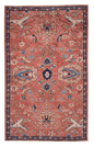 Afghan Ariana (3'00"x4'10") lt.red/navy
