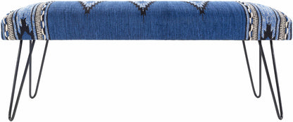 Unken Dark Blue Bench