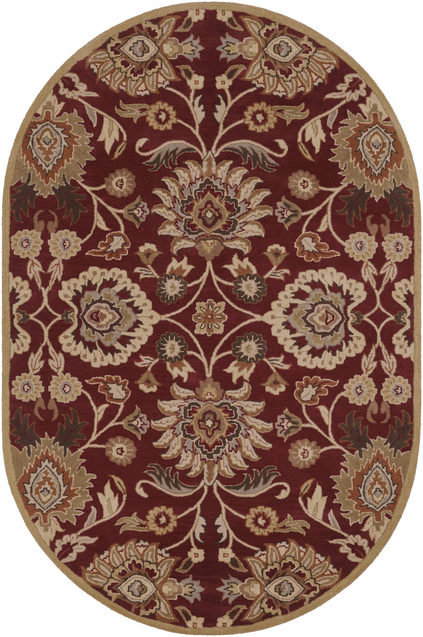 Conesus Red 1061 Hand Tufted Wool Rug