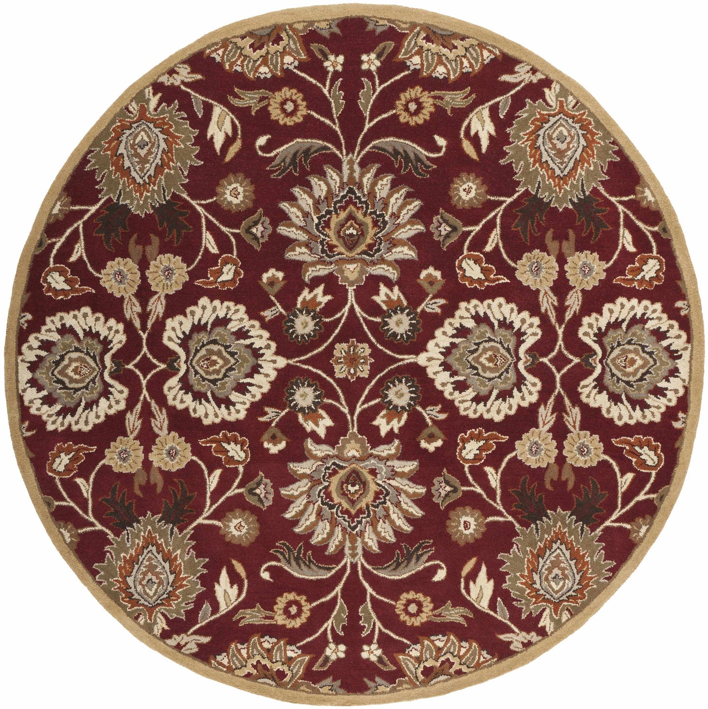 Conesus Red 1061 Hand Tufted Wool Rug