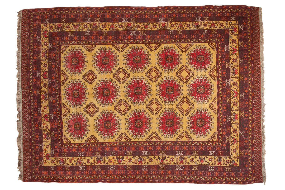 7x9.5 Vintage Daulatabad Carpet
