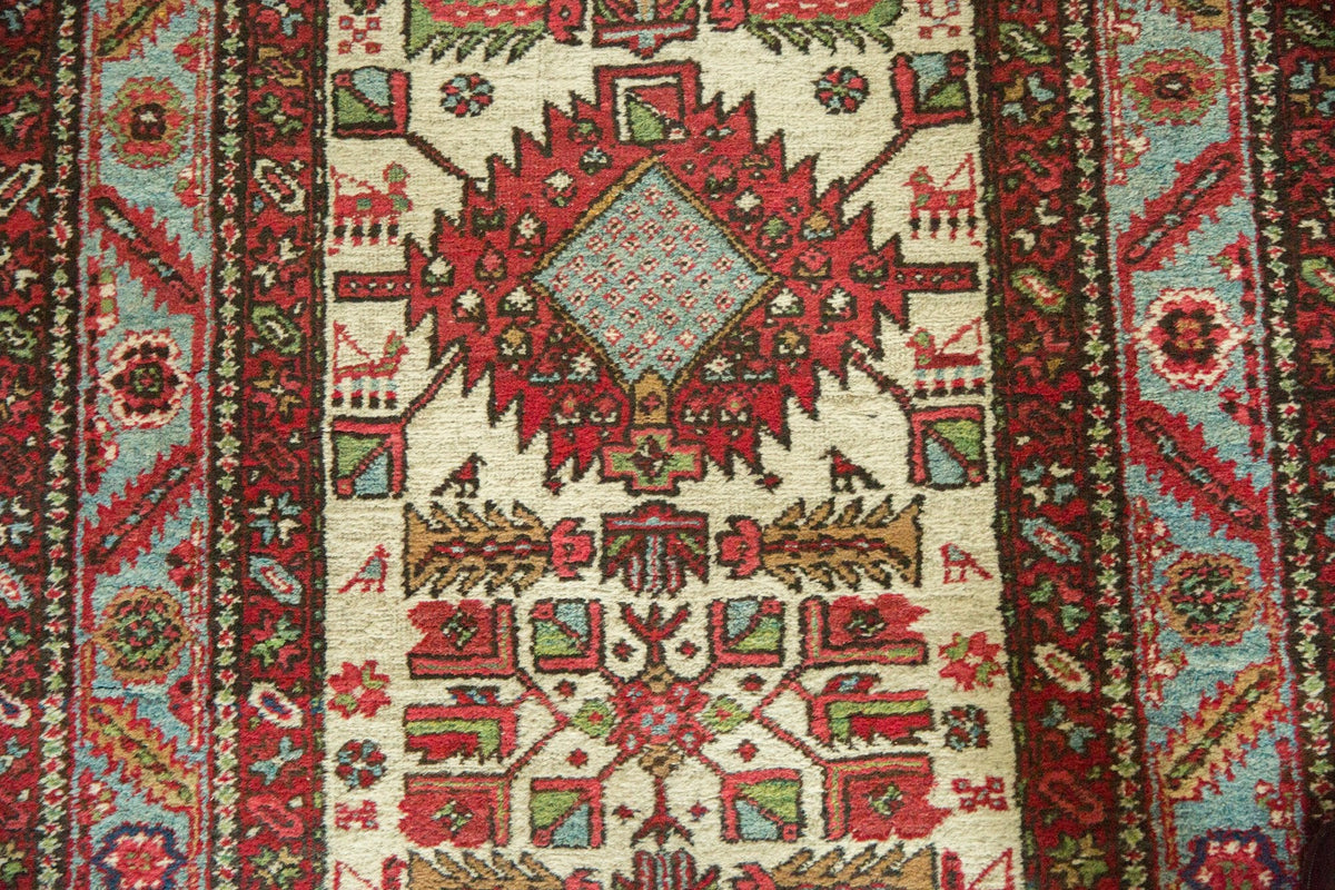 3x15 Vintage Karaja Rug Runner