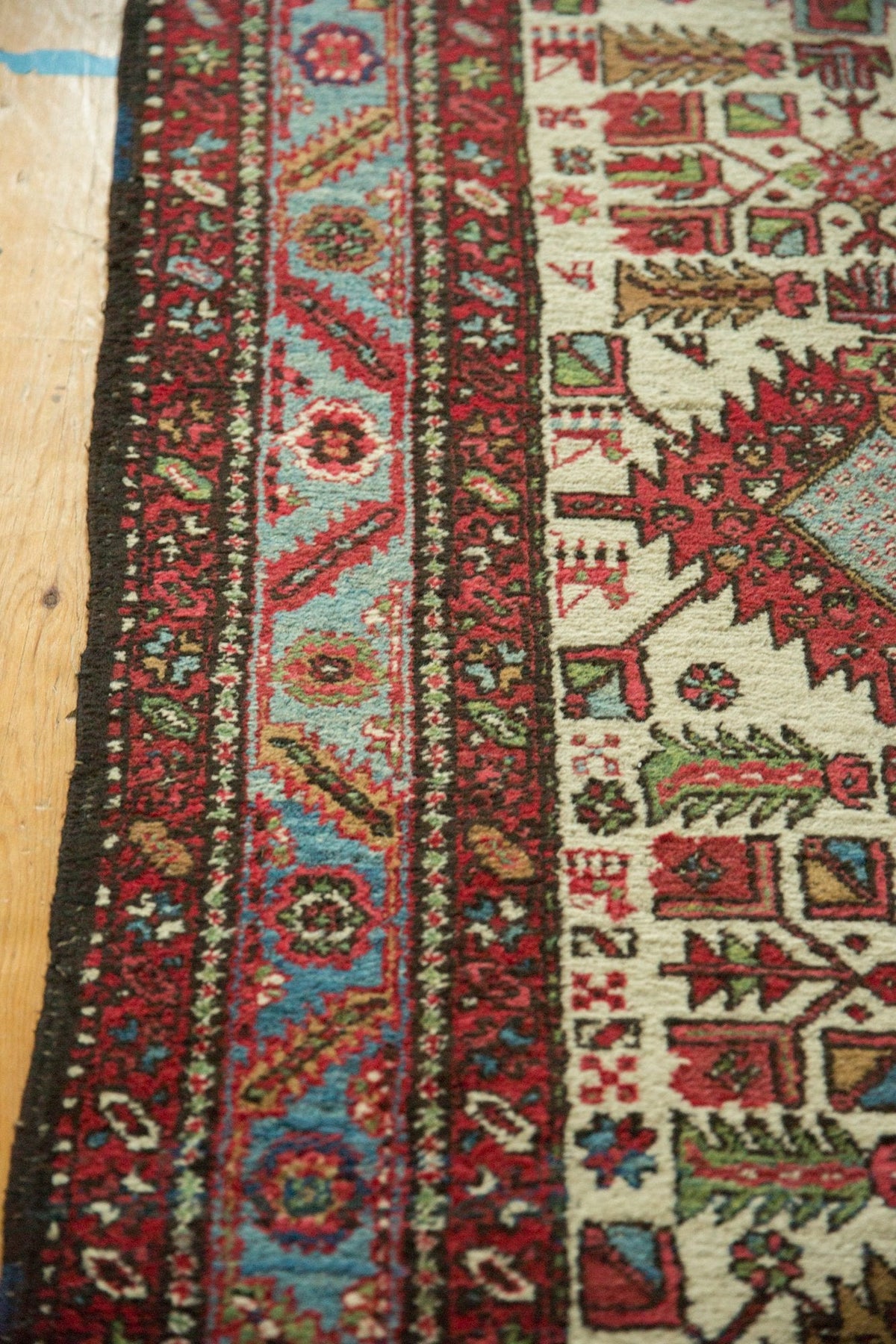 3x15 Vintage Karaja Rug Runner