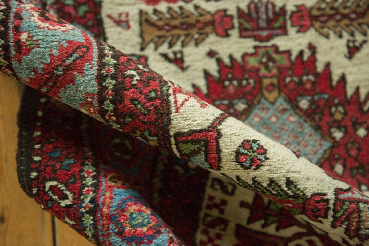 3x15 Vintage Karaja Rug Runner