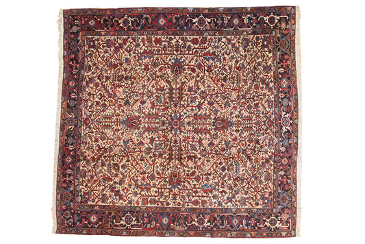 9.5x10 Vintage Mehrivan Square Carpet