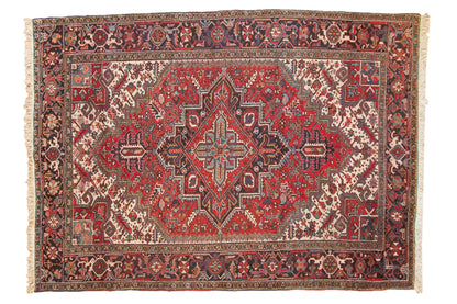 6x8.5 Vintage Heriz Carpet