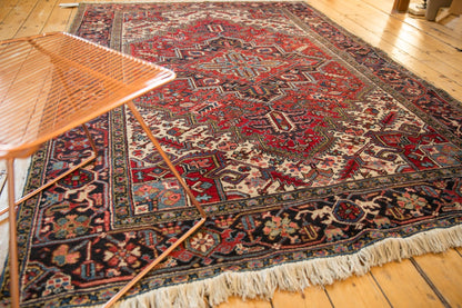 6x8.5 Vintage Heriz Carpet