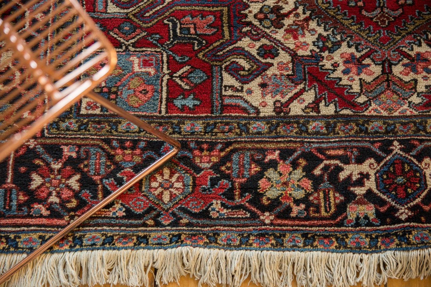 6x8.5 Vintage Heriz Carpet