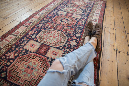 3.5x10 Vintage Ardebil Rug Runner