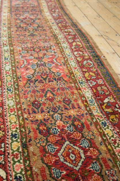 2.5x13.5 Antique Serab Rug Runner