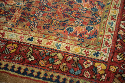 2.5x13.5 Antique Serab Rug Runner