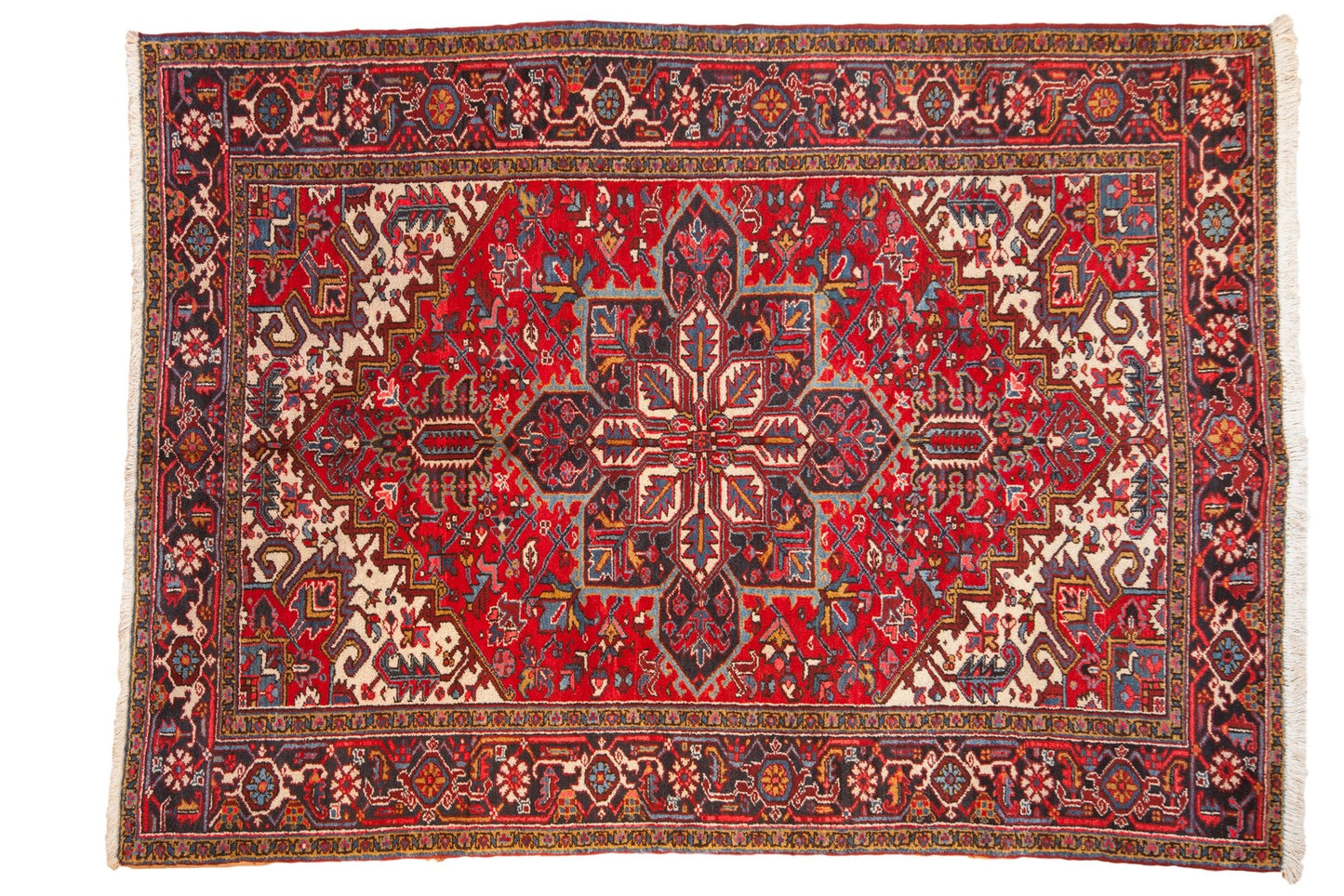 6.5x9 Vintage Mehrivan Carpet