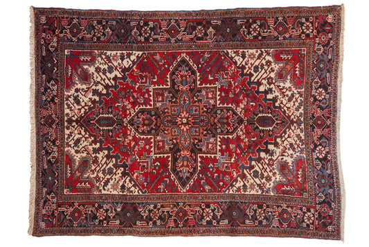 6.5x9 Vintage Mehrivan Carpet