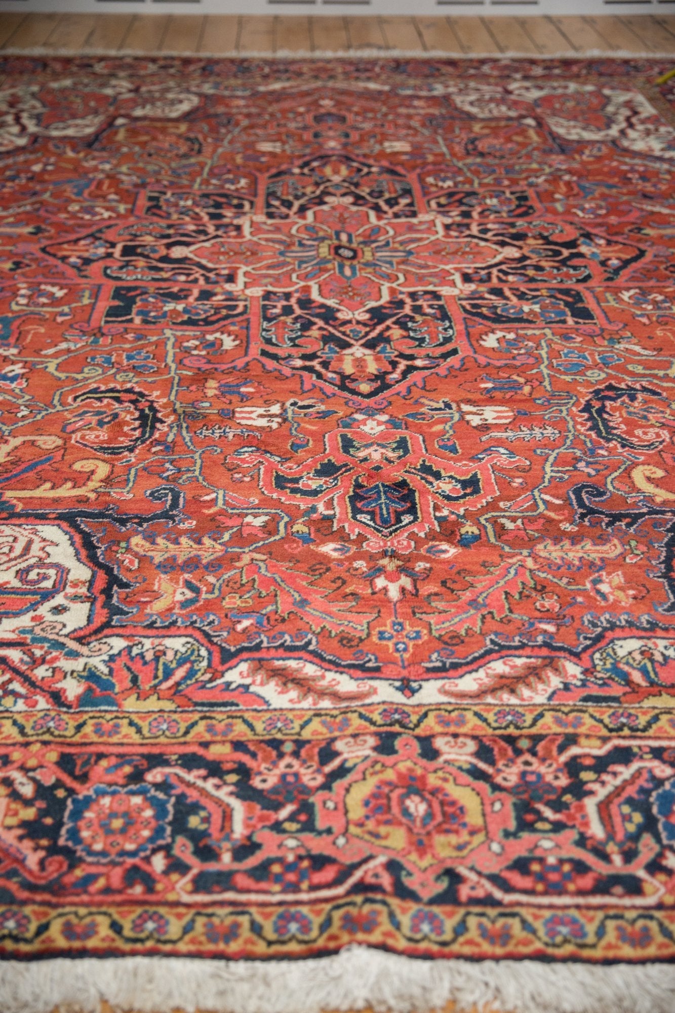 9x12 Vintage Heriz Carpet
