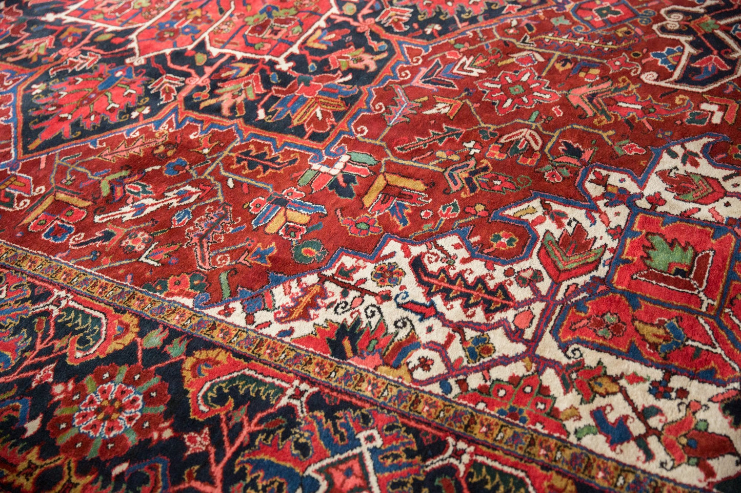 11x14.5 Vintage Ahar Carpet