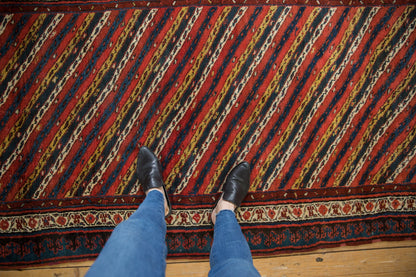 4x14 Antique Kurdish Rug Runner