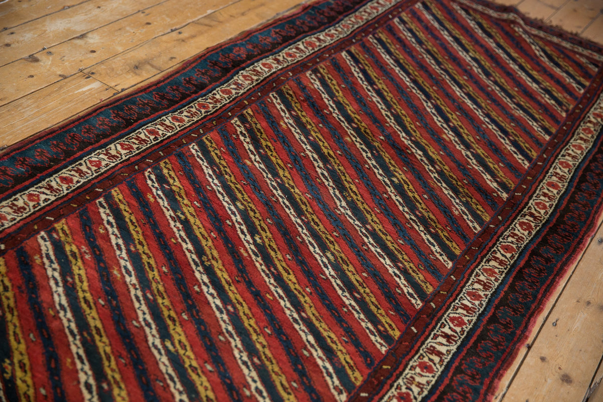 4x14 Antique Kurdish Rug Runner
