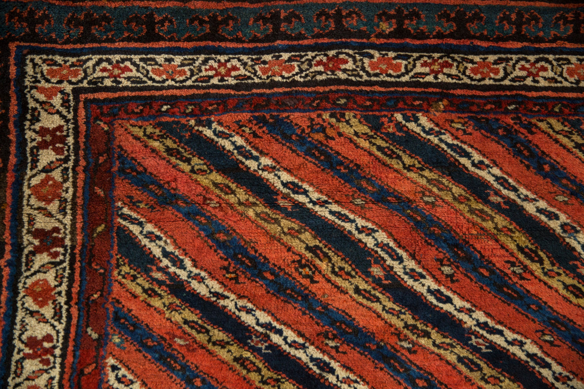 4x14 Antique Kurdish Rug Runner