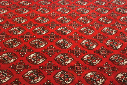 11.5x14 Vintage Bokhara Design Carpet