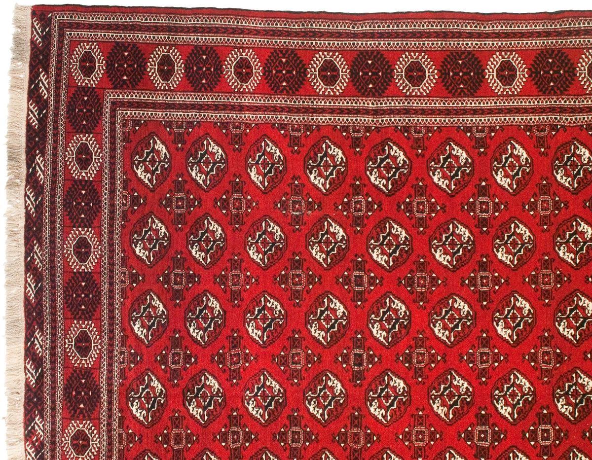 11.5x14 Vintage Bokhara Design Carpet