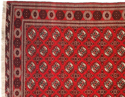 11.5x14 Vintage Bokhara Design Carpet