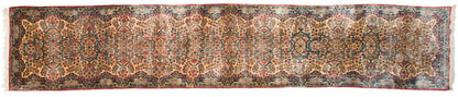 3x15.5 Vintage Kerman Rug Runner