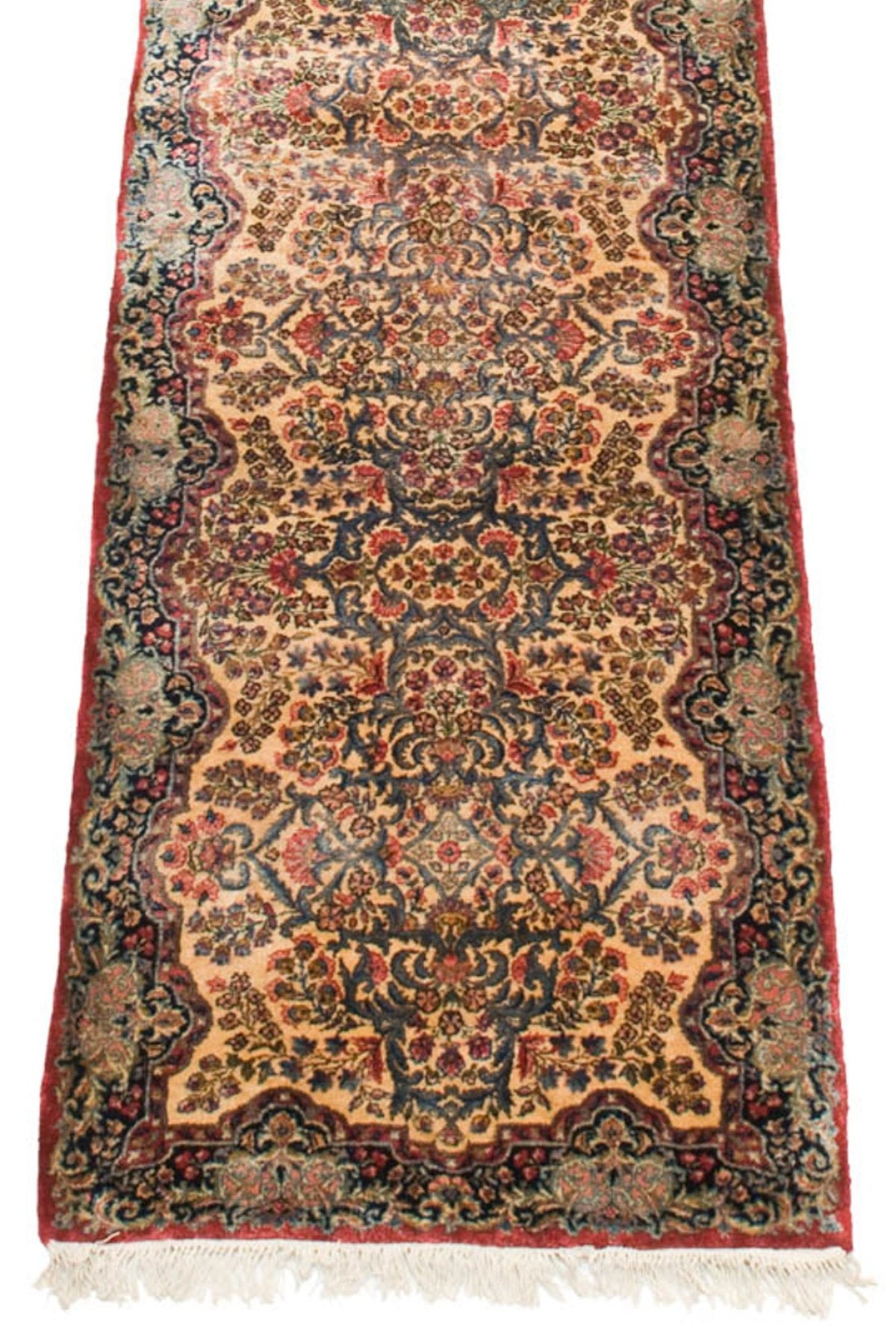 3x15.5 Vintage Kerman Rug Runner