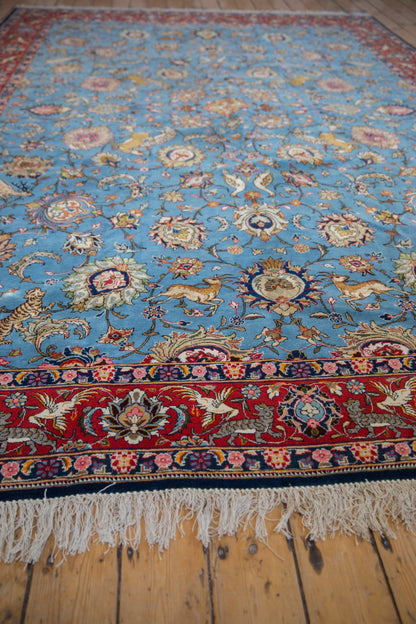 8.5x13 Vintage Qom Carpet