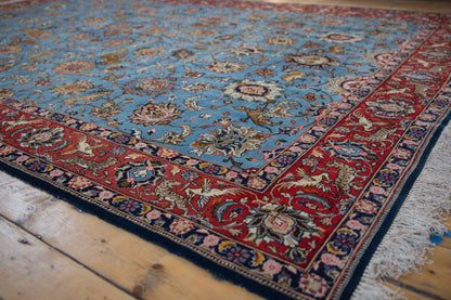 8.5x13 Vintage Qom Carpet