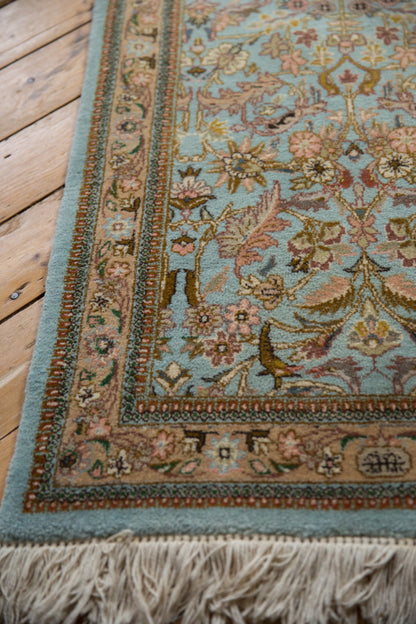 2.5x12.5 Vintage Tabriz Rug Runner