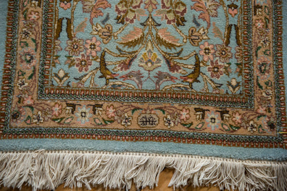 2.5x12.5 Vintage Tabriz Rug Runner