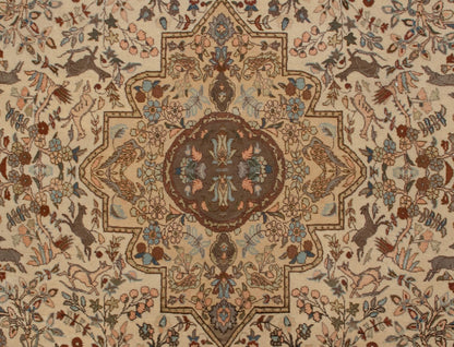 11.5x15.5 Vintage Tabriz Carpet