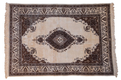 6.5x9 Vintage Tabriz Carpet