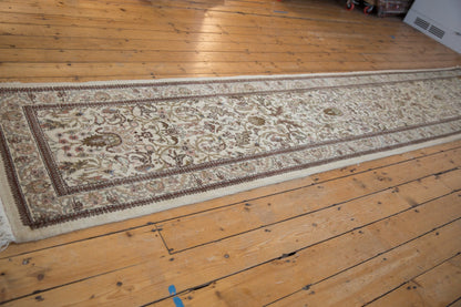 3x14 Vintage Tabriz Rug Runner