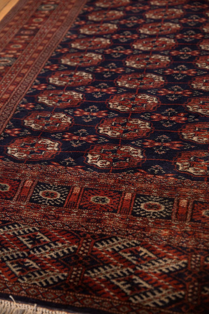 5x8 Vintage Fine Pakistani Bokhara Design Carpet