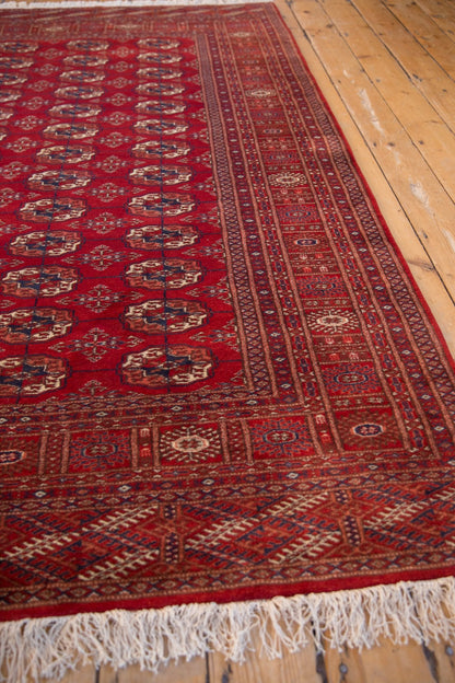 5x8 Vintage Fine Pakistani Bokhara Design Carpet