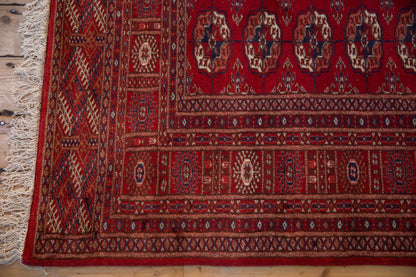 5x8 Vintage Fine Pakistani Bokhara Design Carpet