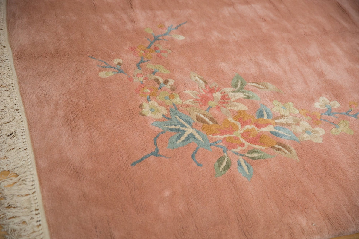 10x14 Vintage Japanese Art Deco Design Carpet