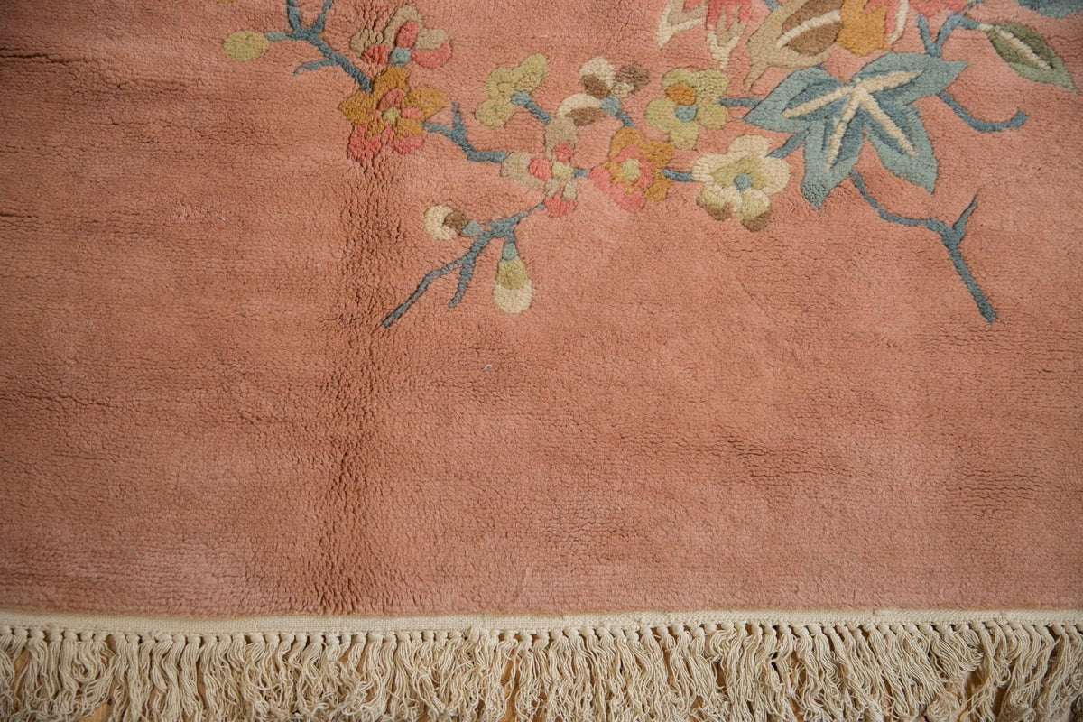 10x14 Vintage Japanese Art Deco Design Carpet