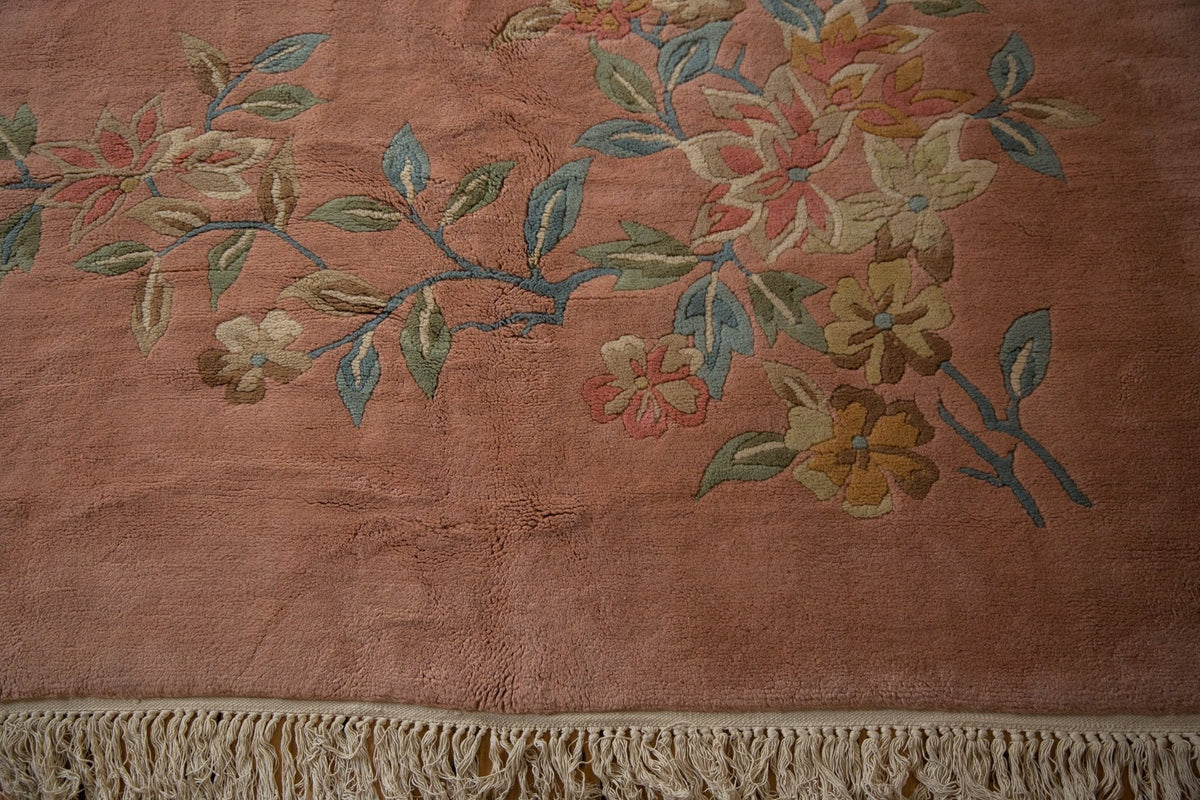 10x14 Vintage Japanese Art Deco Design Carpet