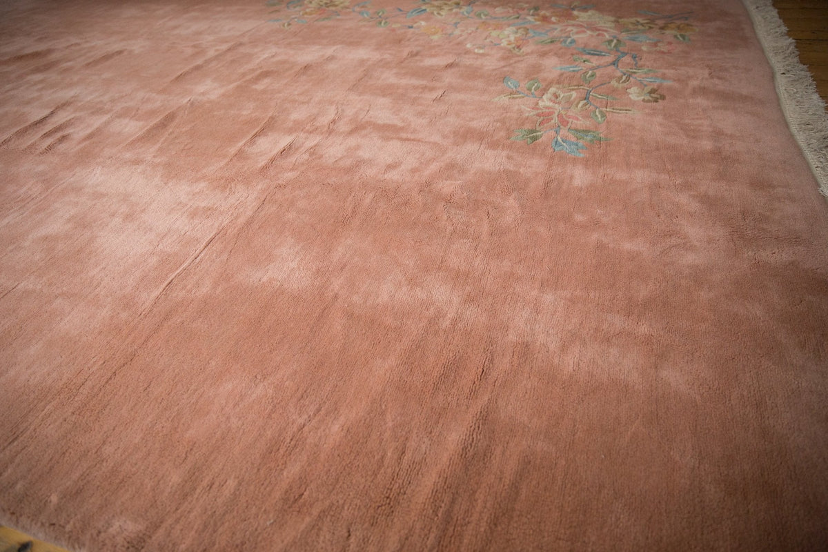 10x14 Vintage Japanese Art Deco Design Carpet