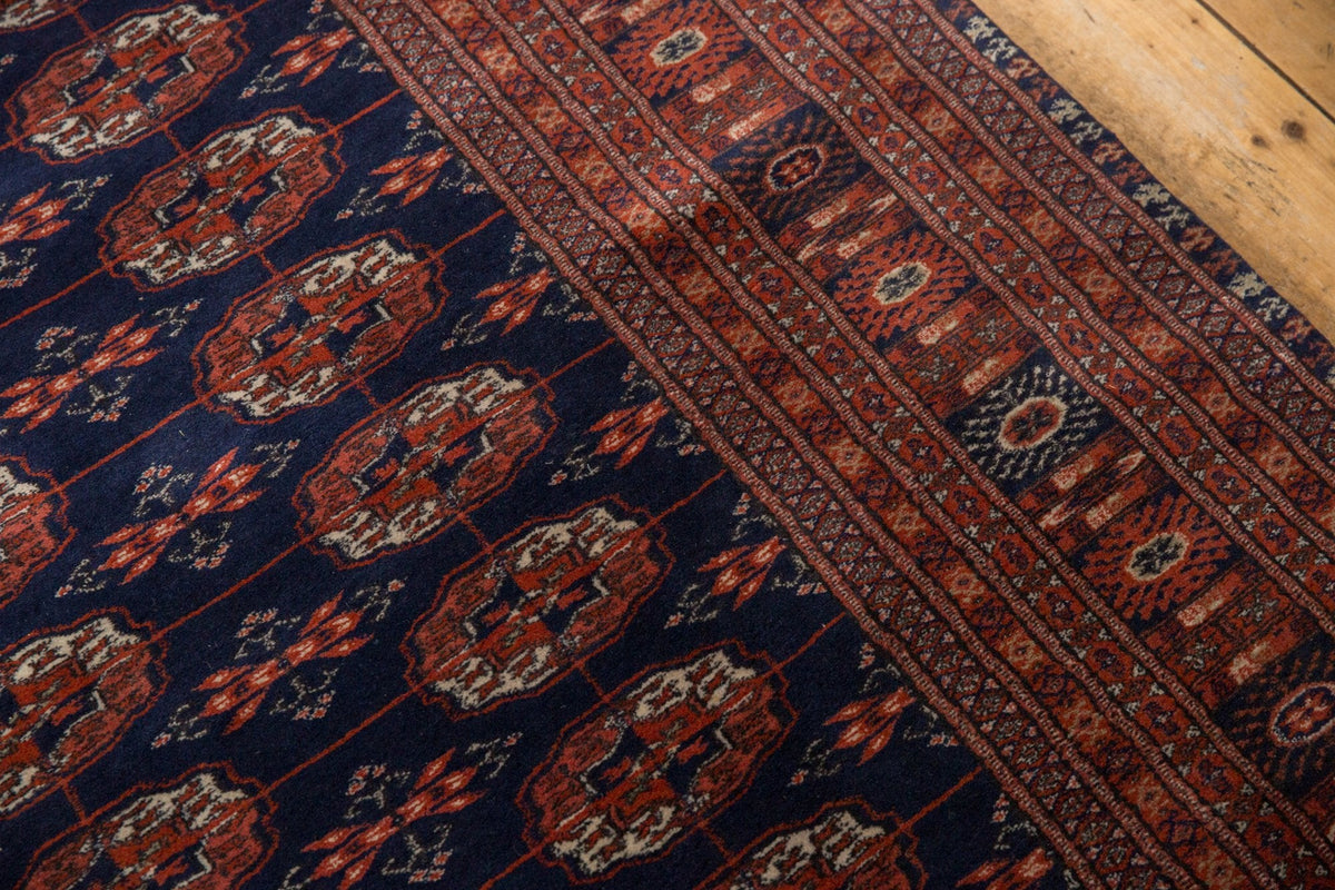 5.5x8 Vintage Fine Pakistani Bokhara Design Carpet