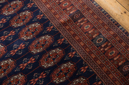 5.5x8 Vintage Fine Pakistani Bokhara Design Carpet