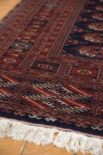 5.5x8 Vintage Fine Pakistani Bokhara Design Carpet